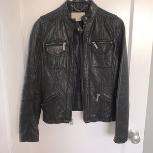 Michael Kors Leather Jacket S